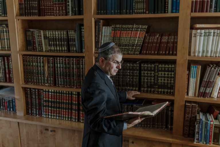 May 25, 2026, Ra’anana, Israel - Seth Farber, an American-Israeli Orthodox rabbi, is photographed at his home in Ra’anana, Israel.