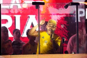 Colombia’s soccer jersey controversy; Trump’s refugee policy