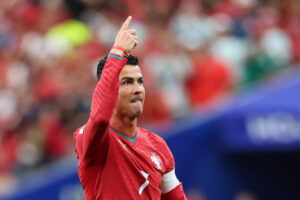 Portugal’s Ronaldo shakes off World Cup doubters, scores 2 after sluggish start
