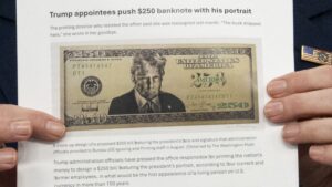 President Trump wants to be on a new $250 bill. The law says otherwise (CT+)