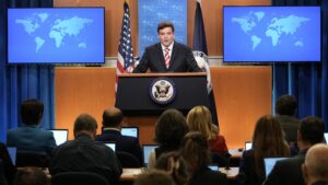 Trump’s State Department spokesperson discusses the administration’s foreign policy
