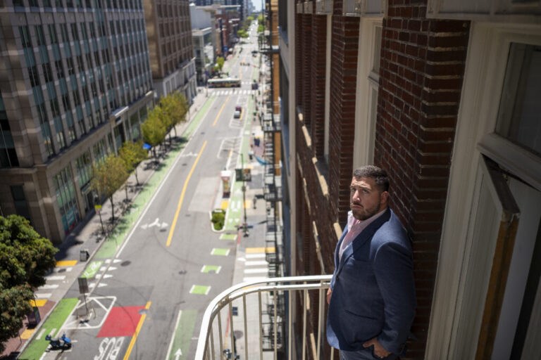 Immigration attorney Ghassan Shamieh, photographed at his office in San Francisco.