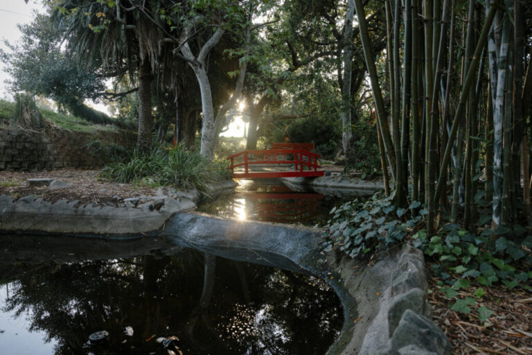 The garden sits on the 387-acre West LA Veterans Affairs Campus, which was donated in 1888 specifically for use by veterans.