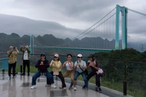 China’s highest bridge brings tourists and internet access to remote communities