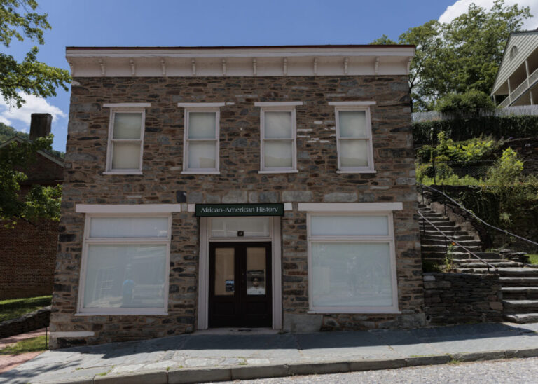 The African-American History exhibit was three years in the making at Harpers Ferry National Historical Park. New federal guidelines prevented the exhibit from ever opening.