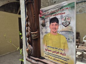 Palestinians grieve for a father-to-be shot by Israeli troops the day his son was born