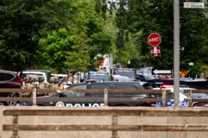 Gunman kills an officer at a Montreal hotel before being shot dead, police say