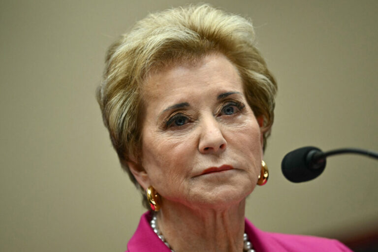US Education Secretary Linda McMahon