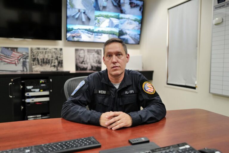 Miami-Dade Fire Rescue Battalion Chief Brandon Webb leads Florida Task Force 1, the department's elite urban search and rescue team that responded to the 2021 Champlain Towers South collapse.  He says the operation so close to home was personal for first responders.