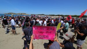 Albanians are protesting a real estate deal with ties to Jared Kushner & Ivanka Trump