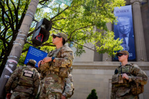 Michigan governor threatens to pull troops from D.C. if used for Trump task force