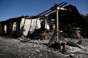 Photos: Spain and France’s battle record wildfires