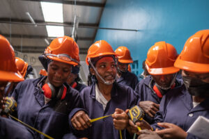 Construction is a man’s game. These women are demolishing the barriers