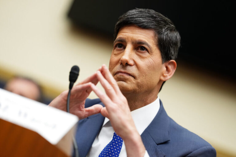 WASHINGTON, DC - JULY 14: Federal Reserve Chairman Kevin Warsh testifies before the House Financial Services Committee on Capitol Hill on July 14, 2026 in Washington, DC. Warsh, President Trump's pick to lead the Federal Reserve, presented the Semi-Annual Monetary Policy Report to the committee. (Photo by Eric Lee/Getty Images)