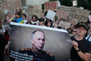 Ukraine’s Zelenskyy fires his military chief after protests and names a new one