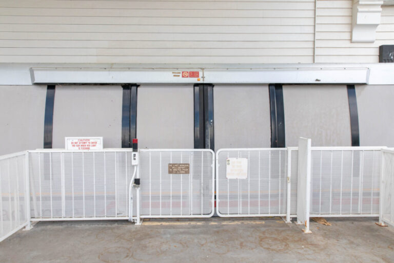 A Monorail car, in Primm, Nevada outside the Primm Valley Casino on Wednesday June 24, 2026. Krystal Ramirez for NPR