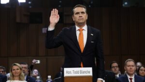 At a fiery hearing, President Trump’s pick for Attorney General faces tough questions