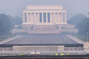 Air quality improving in northeast, while wildfire smoke hangs over midwest