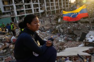 Venezuela’s earthquake recovery overshadows its push for democracy
