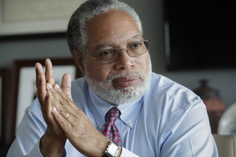 Lonnie Bunch III is the 14th Secretary of the Smithsonian. He's pictured above in September 2017.