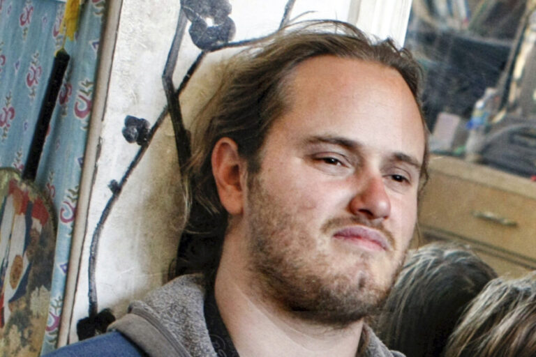 David DePape, who bludgeoned Nancy Pelosi's husband with a hammer, is seen on Dec. 13, 2013, in Berkeley, Calif. DePape was sentenced Tuesday to life in prison without the possibility of parole.