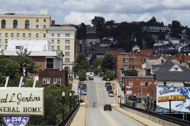 Downtown Morgantown, W. Va.
