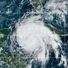 Tropical Storm Ian on Monday, September 26, 2022. The storm is expected to strengthen as it moves across the eastern Gulf of Mexico on Tuesday and Wednesday.