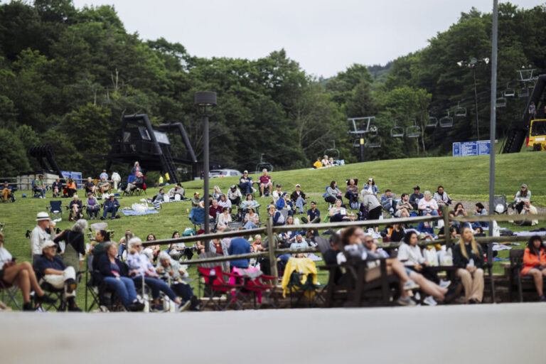 Attendees fill Canaan Valley State Park for the annual Ascend West Virginia gathering on July 10.