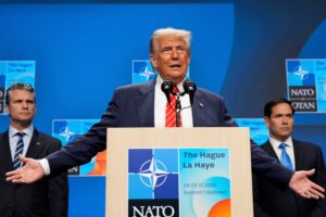 Trump won spending promises from NATO last year. This week, he’ll try to enforce them
