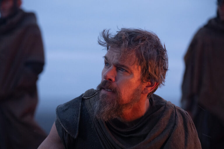 Matt Damon as Odysseus.