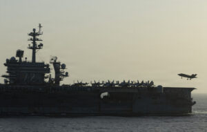 USS Washington to relieve USS Lincoln. And, Jared Kushner to meet with Netanyahu