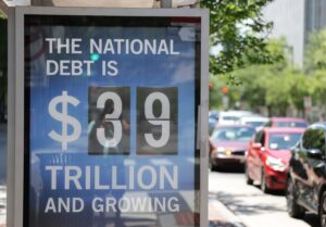 The U.S. debt tops a record-shattering $40 trillion. Yes, with a T.