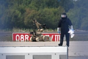 Drone with explosives found at German airport, official sees ‘new quality’ of threat