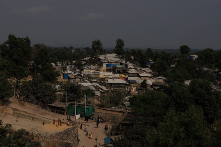 View of Rohingya refugee camps in Cox's Bazar, Bangladesh, April 23, 2026.