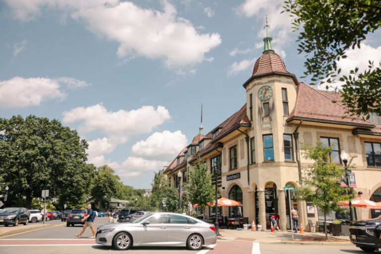 The downtown area of Ridgewood, N.J., has experienced a recent shift from retail to services, including 11 barbershops, dozens of coffee shops, over a hundred restaurants, medical spas, Pilates studios and stretching facilities.