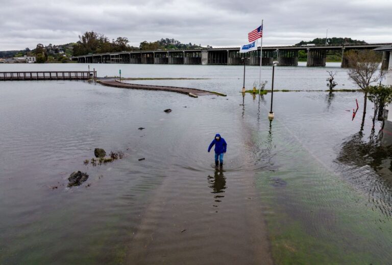 Rising sea levels are already affecting coastal communities, exacerbating high tide events like this