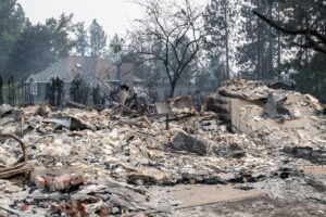 Authorities arrest an arson suspect in connection with wildfires in Spokane