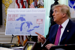 Trump directs federal government to rename Lake Ontario to Lake America