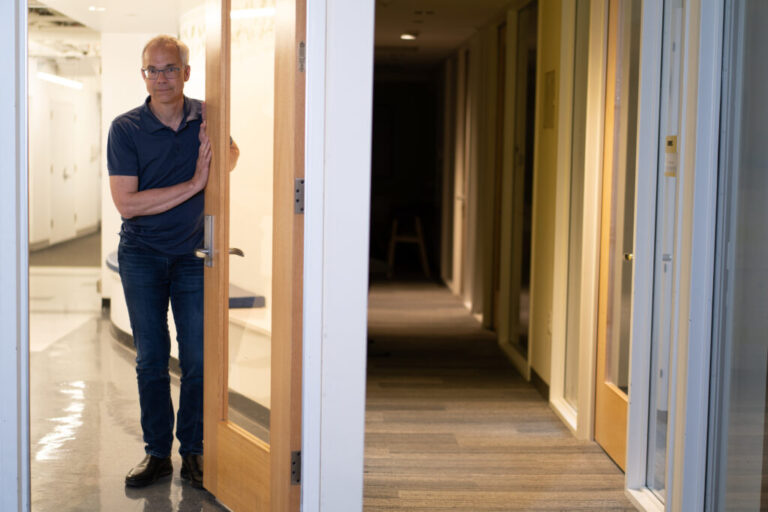 Harvard professor Sean Eddy, whose federal funding was terminated by the Trump administration last year, describes the loss as a “10-year hit to a lab.”