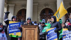 Striking hospital employees sound alarm over workplace violence