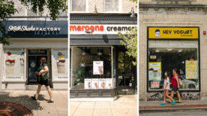 Here’s how gyms, salons and ice cream are changing America’s Main Streets