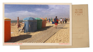 Greetings from Trouville-sur-Mer, a beach town little changed since Monet painted it
