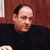 James Gandolfini and Edie Falco in The Sopranos.