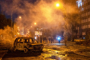 Overnight Russian barrage kills nine in Kyiv, as air defense struggle with U.S. continues
