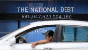 The U.S. national debt is $40 trillion. Are Americans paying for it?