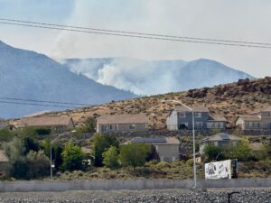 Thousands forced to evacuate parts of Reno, Nevada, as new wildfire rages