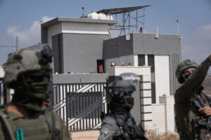 Israeli settlers besiege a West Bank house owned by a U.S. citizen
