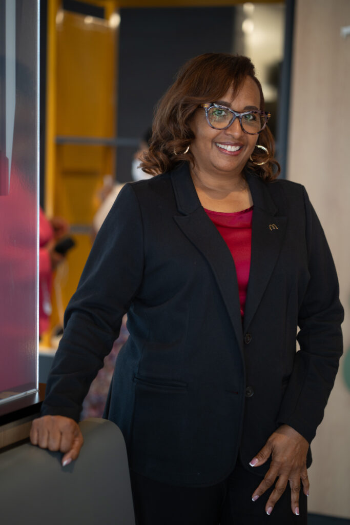 Chantel Johnson is the human resources manager for the franchise. In the past, she has picked up employees if they couldn't make it to work.