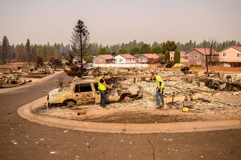 The Old Trails Fire in Spokane, Washington destroyed more than 800 homes and buildings. For years, Washington has debated adopting statewide rules that can help protect communities during wildfires.