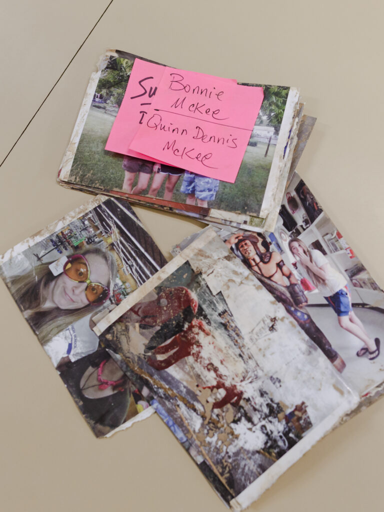 Items that are washed away by floodwaters sometime emerge surprisingly unscathed, as with these photographs recovered after Hurricane Helene hit North Carolina.